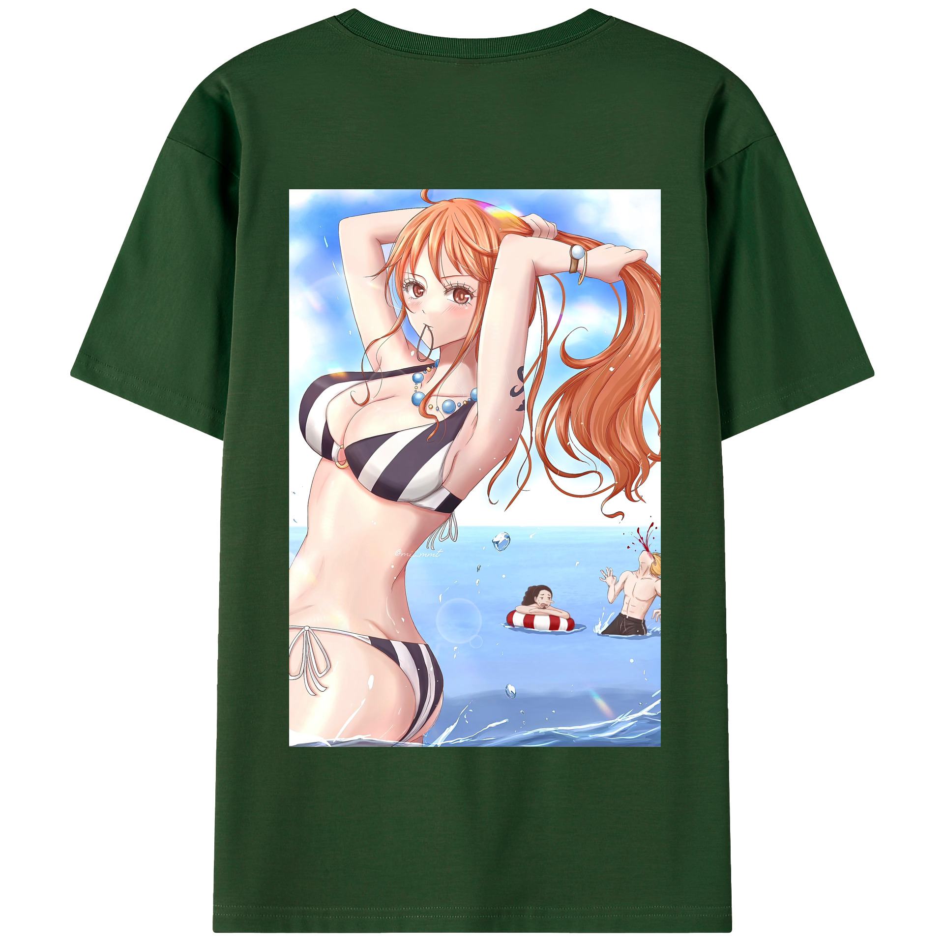 （画像用） ポケットモンスター Pokémon 綿100％半袖Tシャツ（背面プリント）